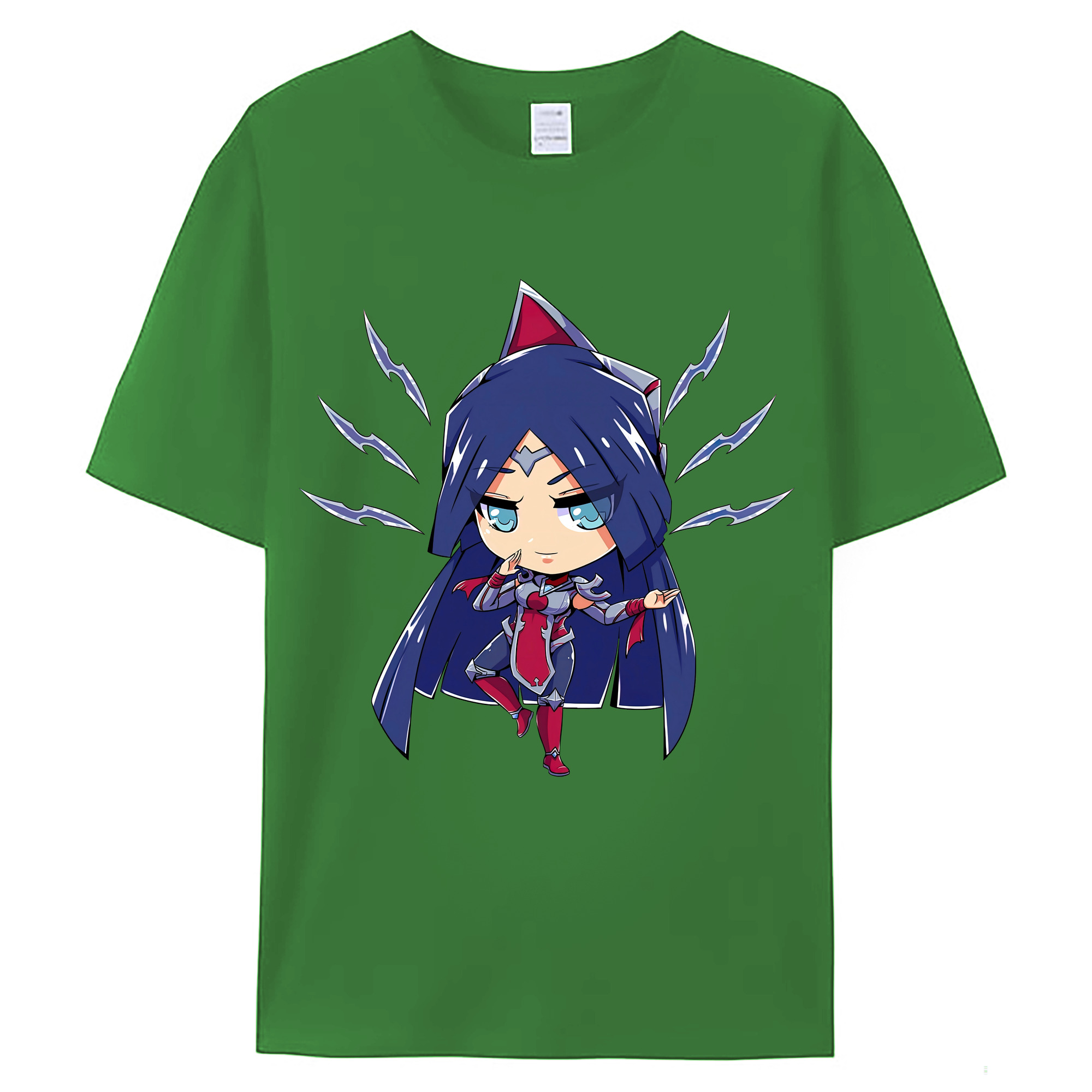 （画像用） リーグ・オブ・レジェンド League of Legends LOL レディースカジュアルプリントTシャツ（綿100％）
